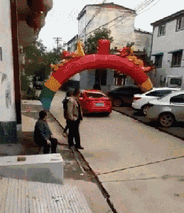 主人出嫁，狗狗两次堵门不让新郎进：妈妈我真的舍不得你...-7.gif