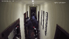 四名持刀抢匪闯入民宅，关键时刻狗狗冲出，以一敌四吓跑歹徒...-3.gif