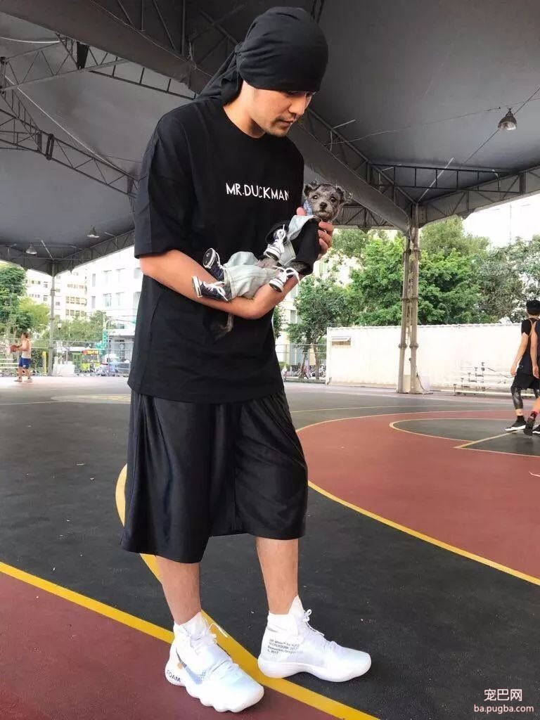 周董球场耍帅，可惜风头都被这只小狗抢了-3.jpeg