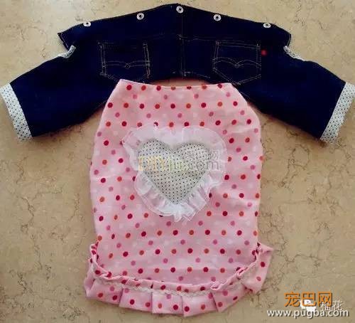 用废旧牛仔裤怎么制作狗狗牛仔套装衣服图解教程-4.jpeg