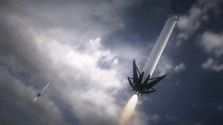 SpaceX把特斯拉送上太空，希望死在银河的小狗莱卡感到安慰-2.gif