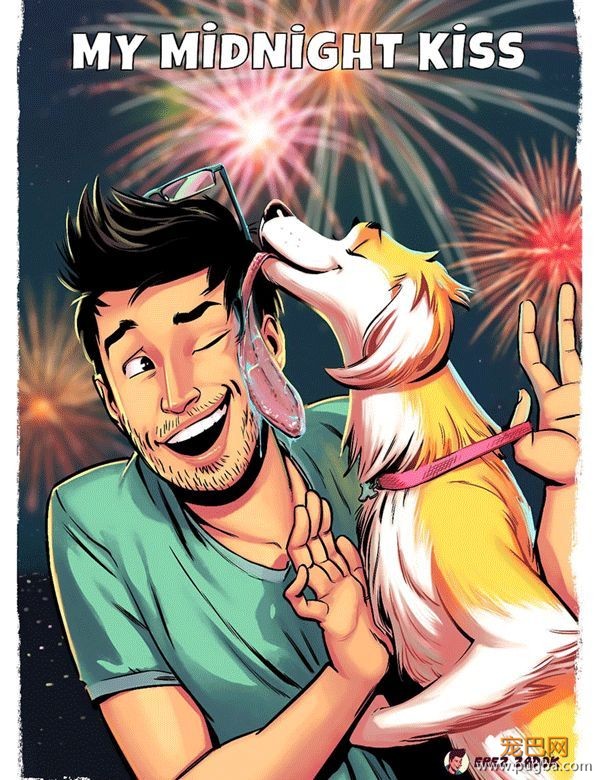 以色列帅哥漫画家画画记录自己和狗狗的生活，但那分明画的也是我！-14.jpeg