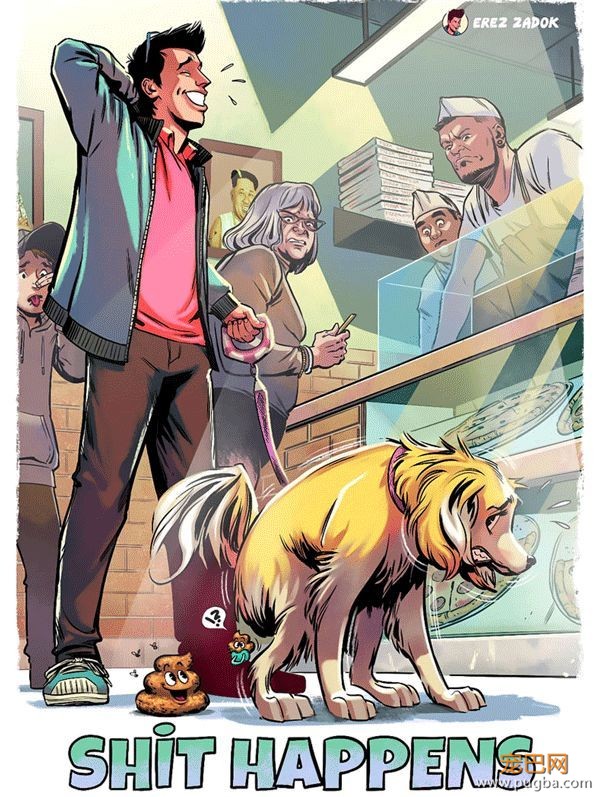 以色列帅哥漫画家画画记录自己和狗狗的生活，但那分明画的也是我！-17.jpeg